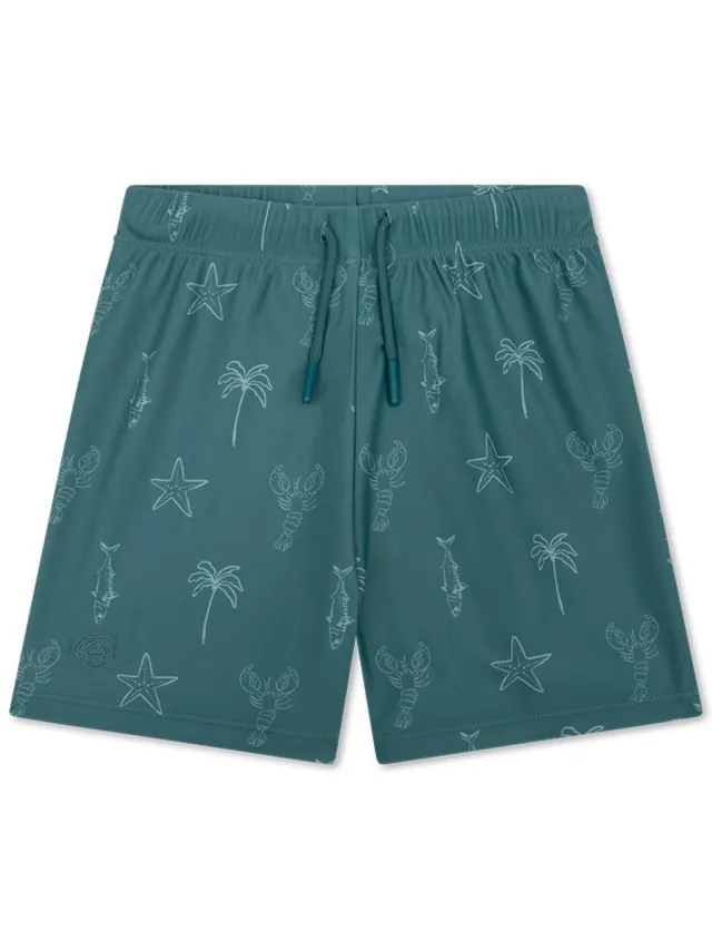 Swim Essentials Swim Boxer - Groen - Strandachtig gevoel - 98/104
