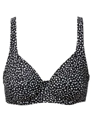 Trofé Trofe Mix Nice Bikini Underwire Bra Zwart
