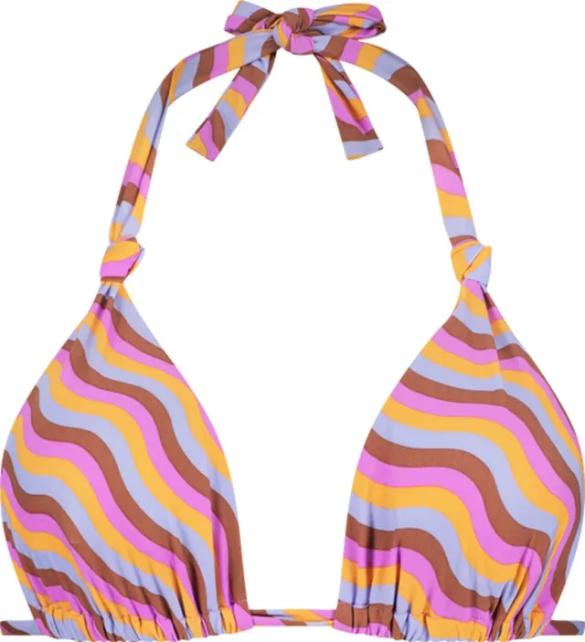 Beachlife The Wave triangel bikinitop Meerkleurig