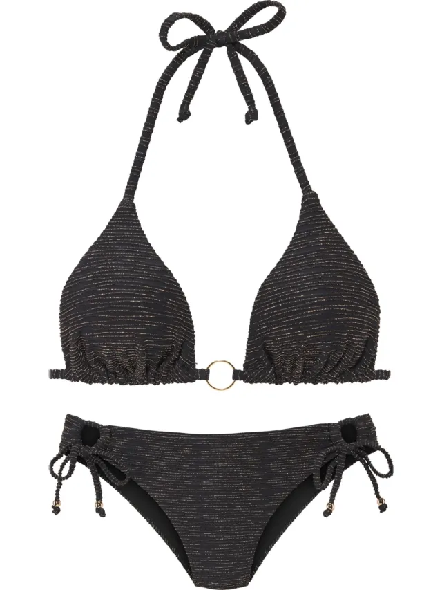 Triangelbikini zwart