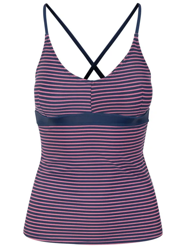 Trespass Dames/Dames Sarah Tankini Top (Rozebloesem) Blush