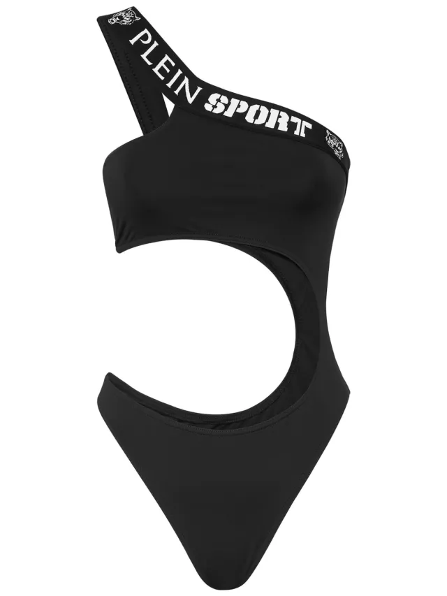 Plein Sport Monokini Tiger zwart, foto 2