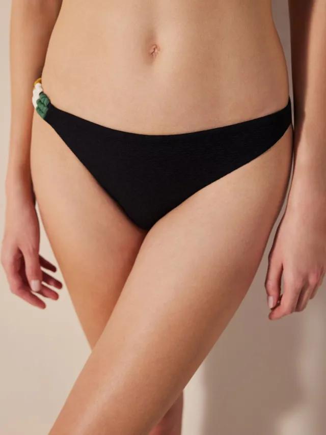 Penti Helft-Hoge Hipster Bikini Onderstukken Zwart