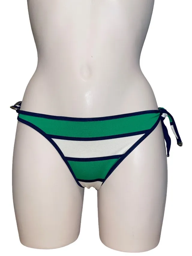 Andres Sarda Sarda Swim Agata Bikini Slip 3405955 Contrast Colour Green Shade Groen
