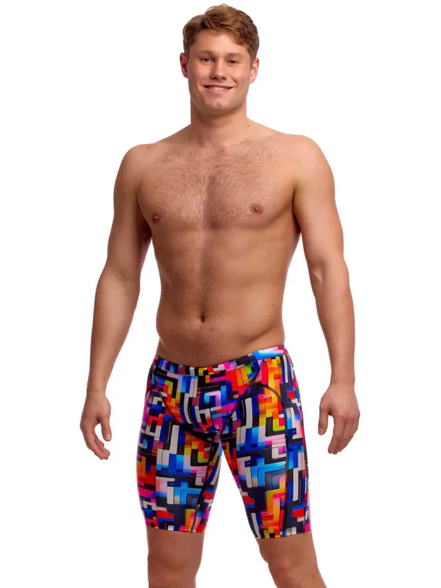 Funky Trunks Zwemjammer Training Putty Rules [Blauw,Veelkleurig]