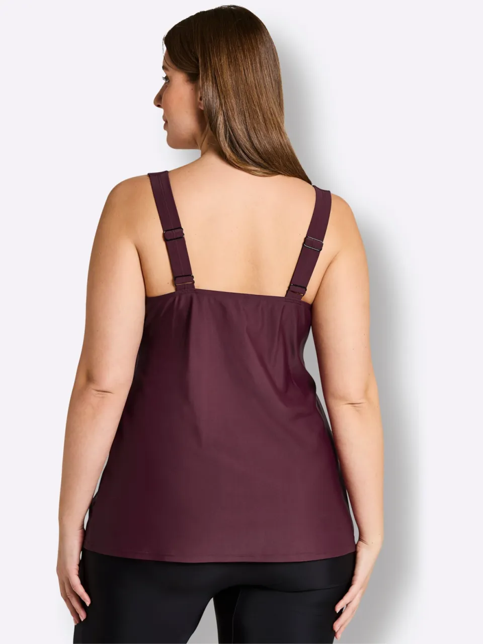 Tankini-bovenstuk bordeaux, foto 3