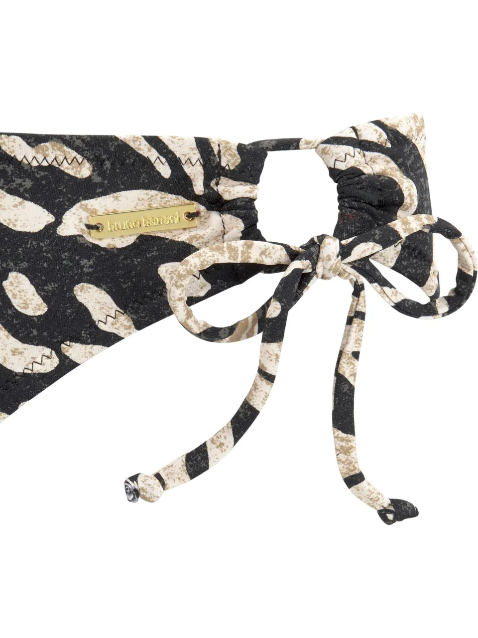triangelbikini bruin met dierenprint, foto 2