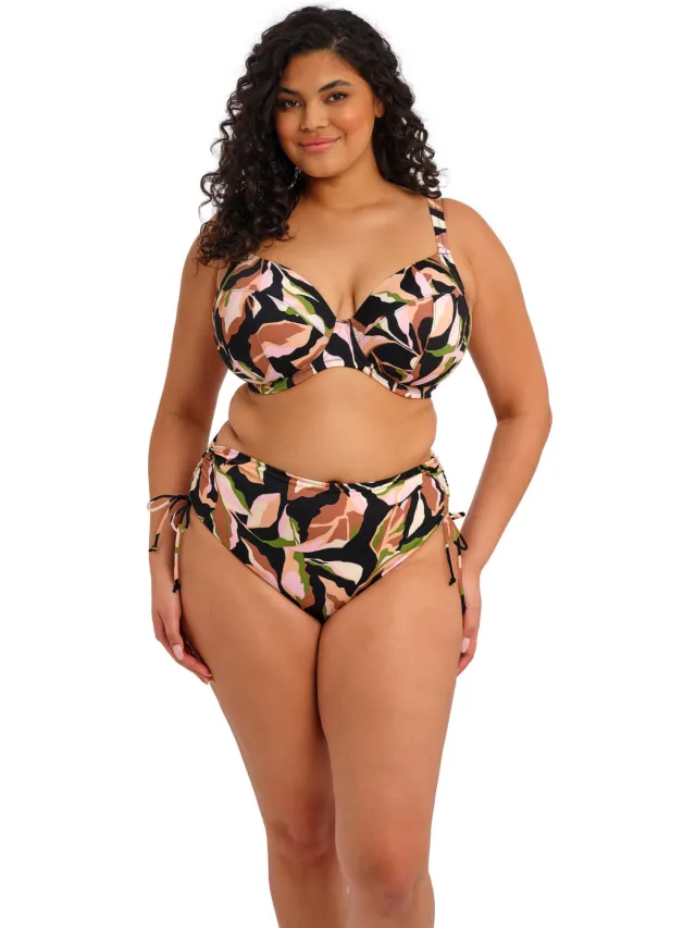 Elomi high waist bikinibroekje Ocean Avenue zwart/multi