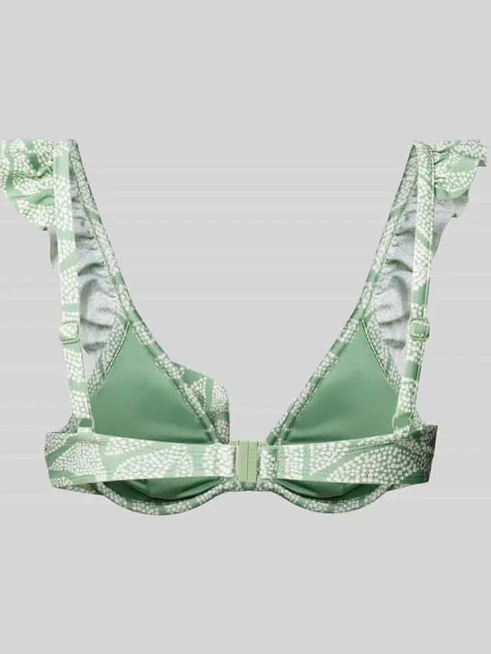 Barts Bikinitop met volants, model 'Akamu' groen, foto 2