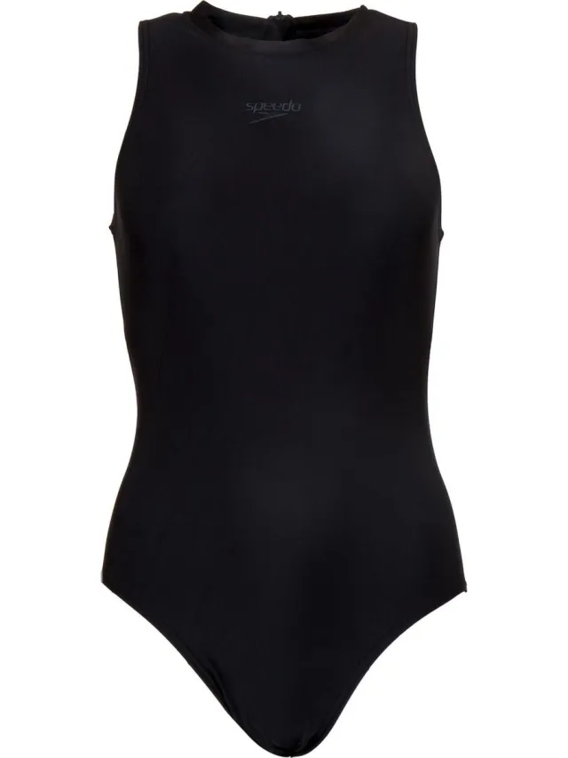 Speedo Essential Hydrasuit Sportbadpak Volwassenen - zwart