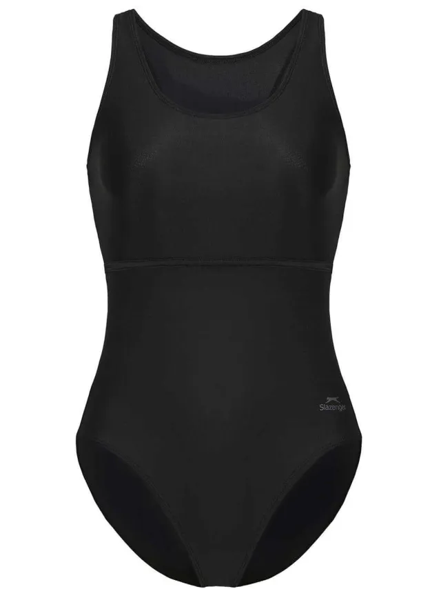 Slazenger Dames/Dames Xtra Life ééndelig badpak (Zwart)