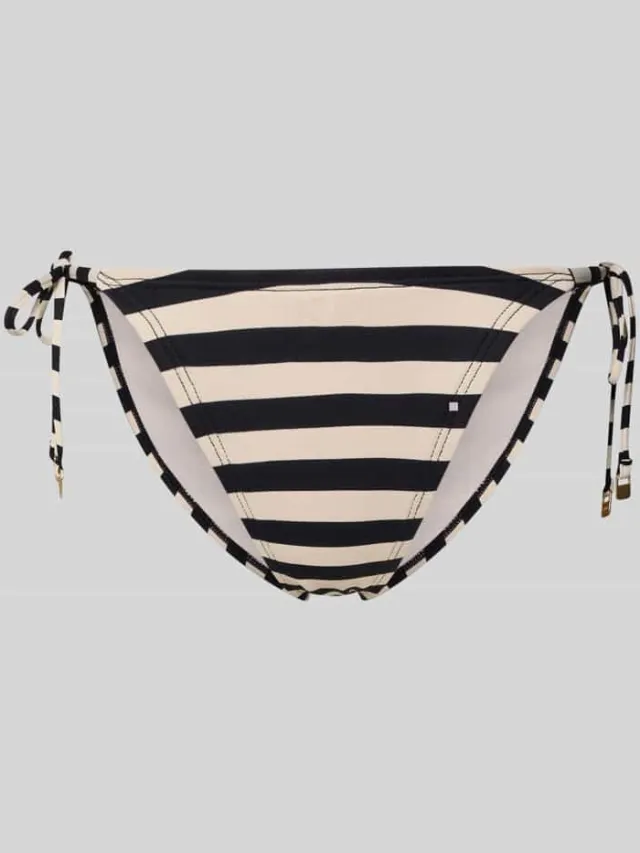 Barts Bikinibroekje met zijdelingse vetersluiting model 'YADBOR' Zwart