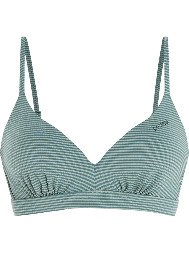 Protest Mixadairy – Beugel bikini top Dames – B&C&D-Cup – Verstelbare bandjes – Mix & Match Green Baygreen