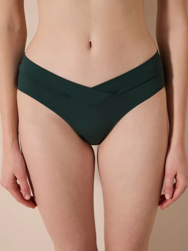 Penti Midden-heup Wrap Hipster Bikini Onderbroek Groen