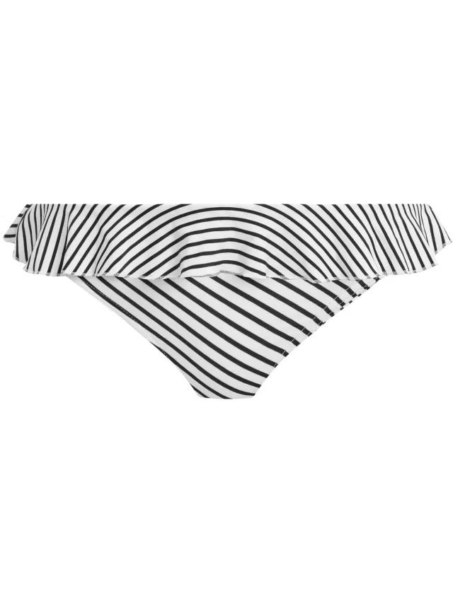 Freya JEWEL COVE ITALINI BIKINI BRIEF Dames Bikinibroekje - Stripe Black Wit