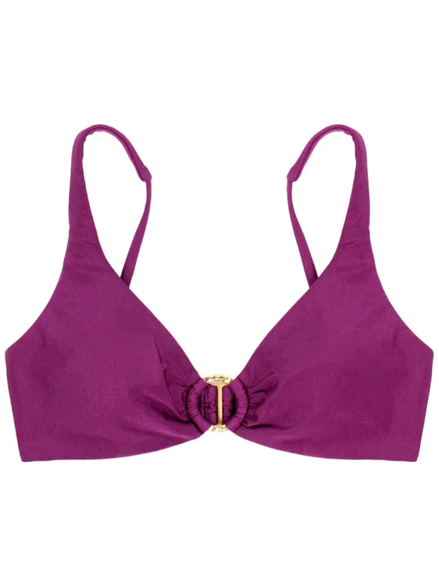 Sam Friday niet-voorgevormde push-up bikinitop Swash met lurex fuchsia, foto 2