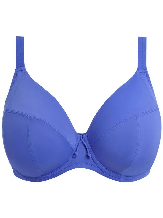 Elomi niet-voorgevormde beugel bikinitop Plain Sailing blauw, foto 2