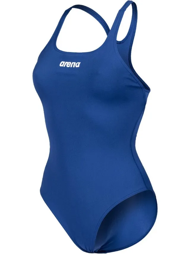 Arena W Team Swimsuit Swim Pro Solid royal-white (Maat - 46) Blauw