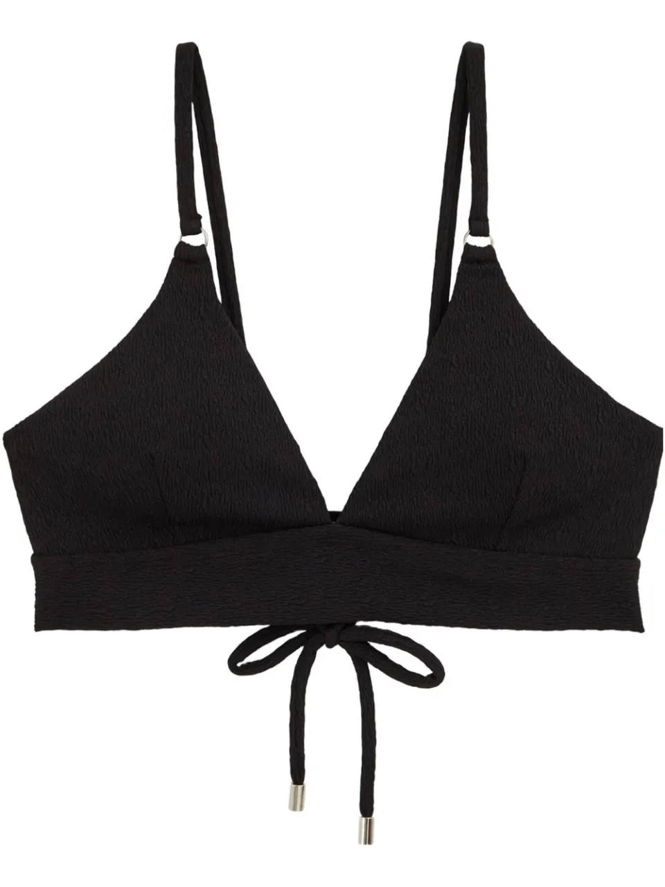 WE Fashion voorgevormde bikinitop zwart, foto 2