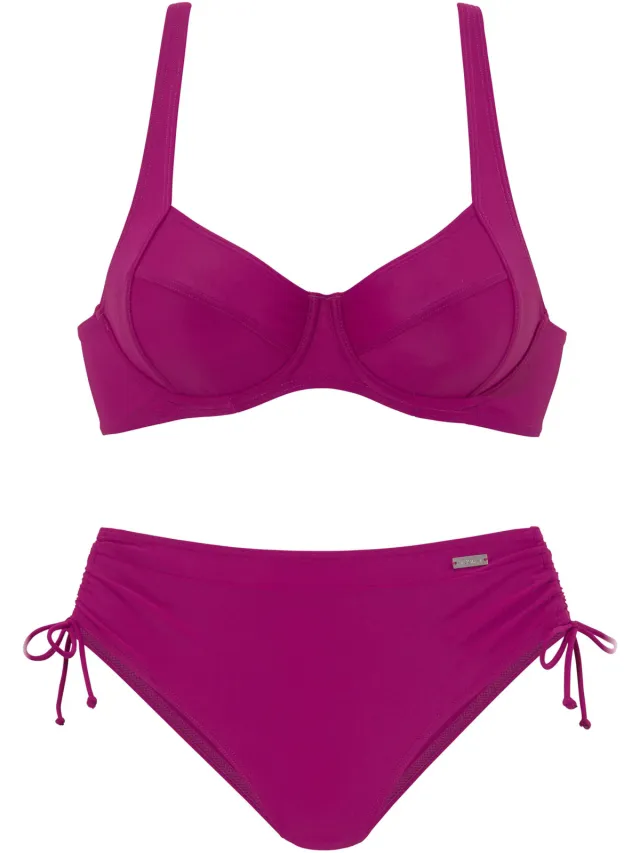 Lascana beugelbikini fuchsia