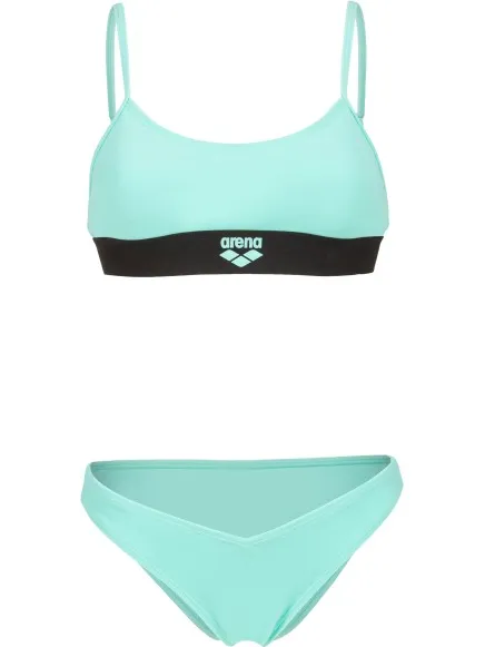 Arena Elastic Band Bikini Bralette turquoise Turkoois