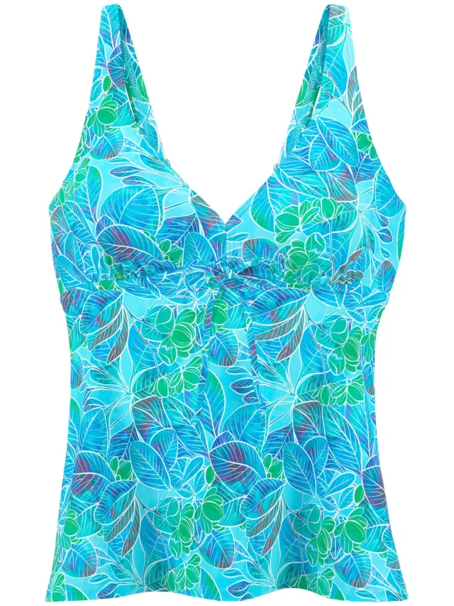 beugeltankini top turquoise, foto 2