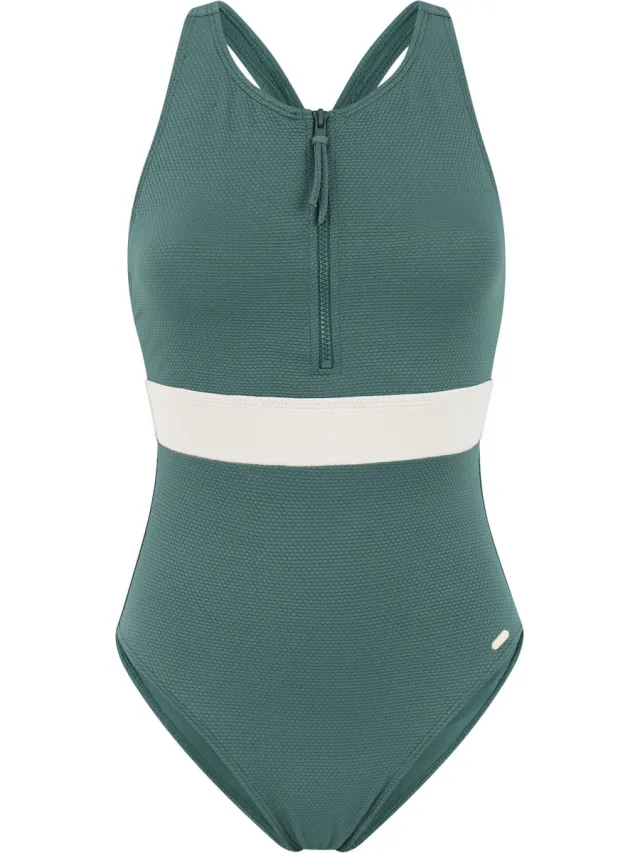 Protest PRTFloat - Badpak Dames - Normale pasvorm - Uitneembare vulling - Medium dekking - Zwart