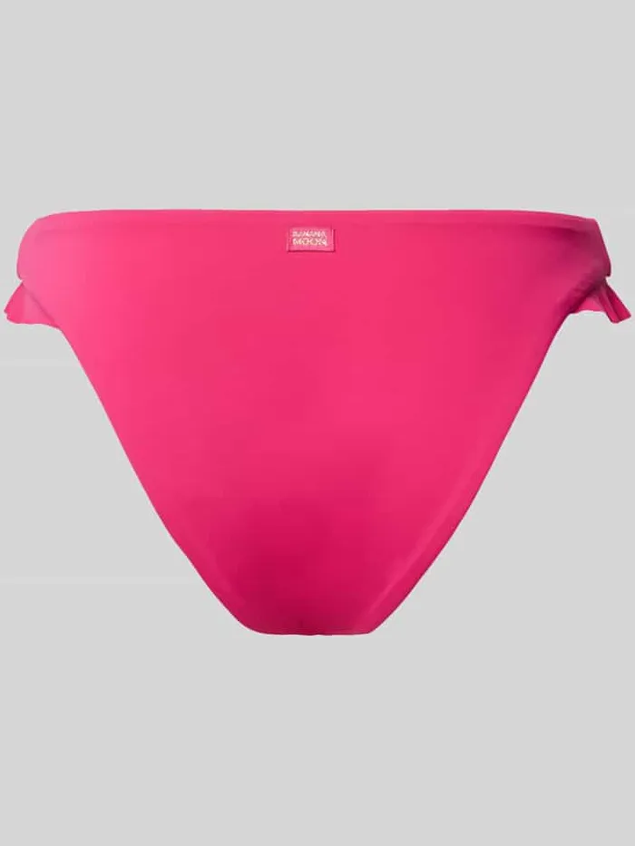 banana moon Bikinibroekje met elastische band, model 'Baila' donkerrood, foto 2