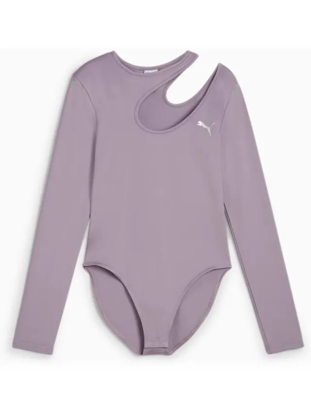 Puma Yellow Dare To Bodysuit badpak violet