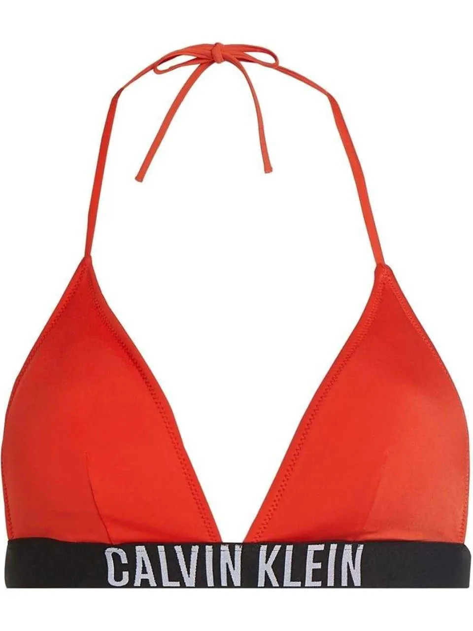 Calvin Klein Bikinitop met driehoekige cups voor dames (Chillirood) rood, foto 2