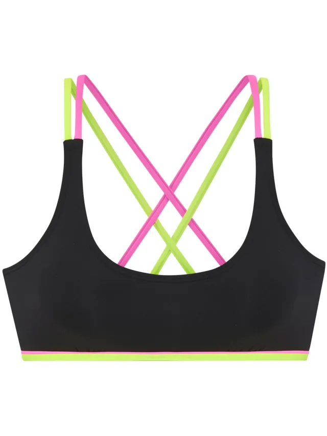bustierbikinitop zwart, foto 2