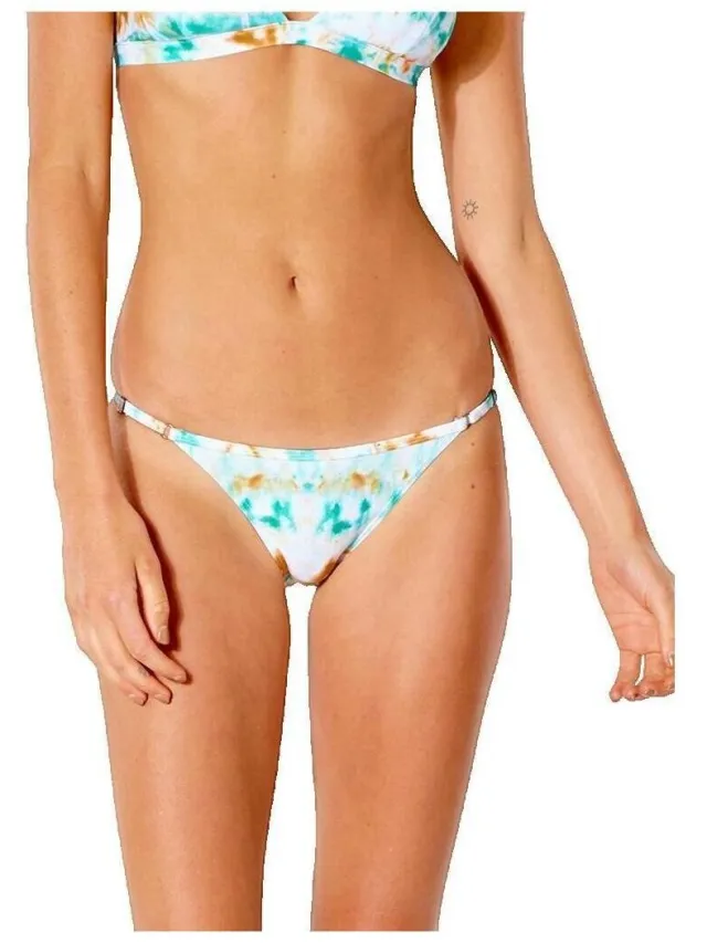 Rip Curl Summer Palm Skimpy bikinibroekje wit