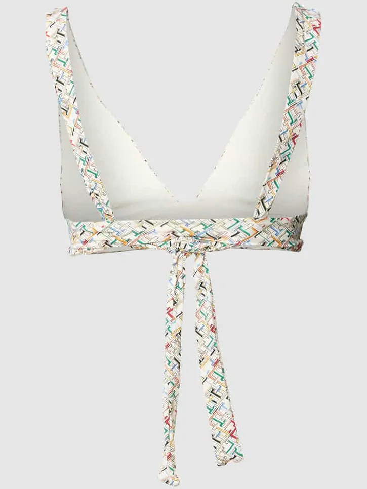 Tommy Hilfiger Bikinibovenstukje met all-over motief offwhite, foto 2
