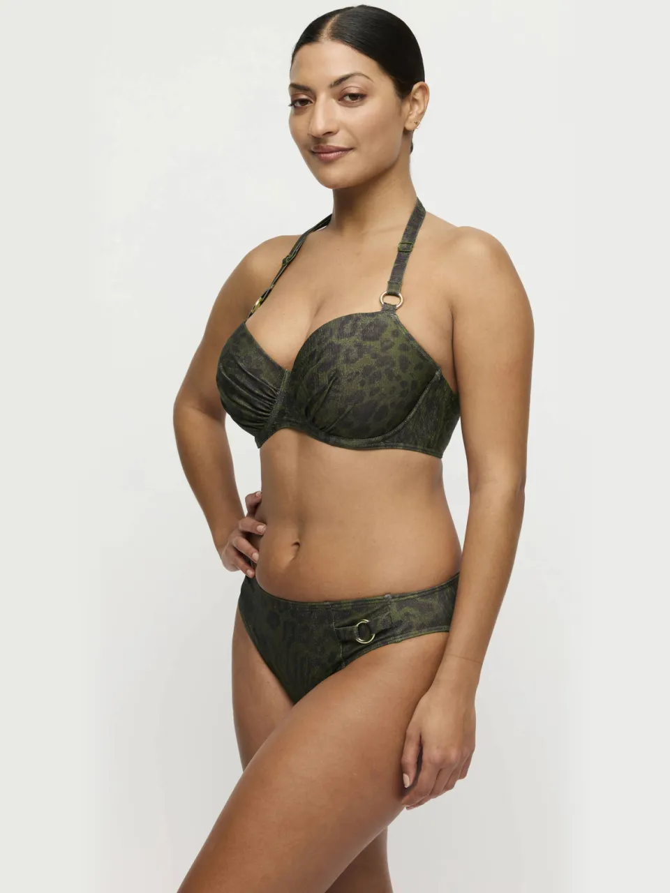 PrimaDonna Ratjada voorgevormde beugel bikinitop donkergroen, foto 4
