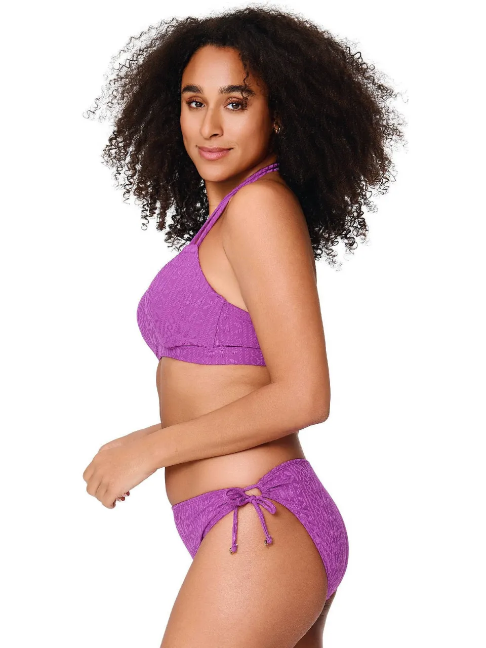 Lingadore strik bikinibroekje fuchsia