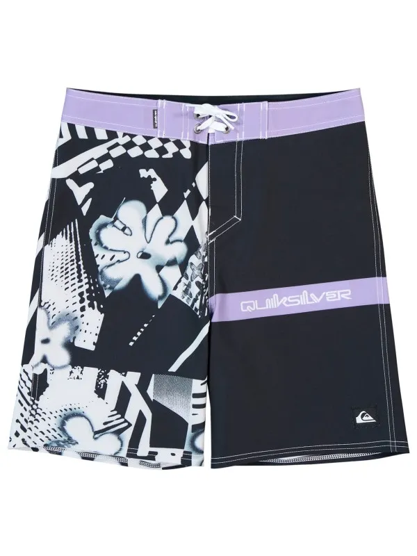 Quiksilver Youth's Surfsilk Straight 17'' - Boardshort - XS, blauw