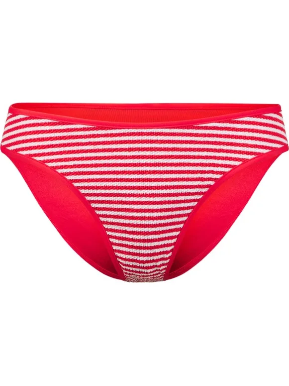 Seafolly Clubhouse High Leg Pant - Bikinibroekje, rood/roze