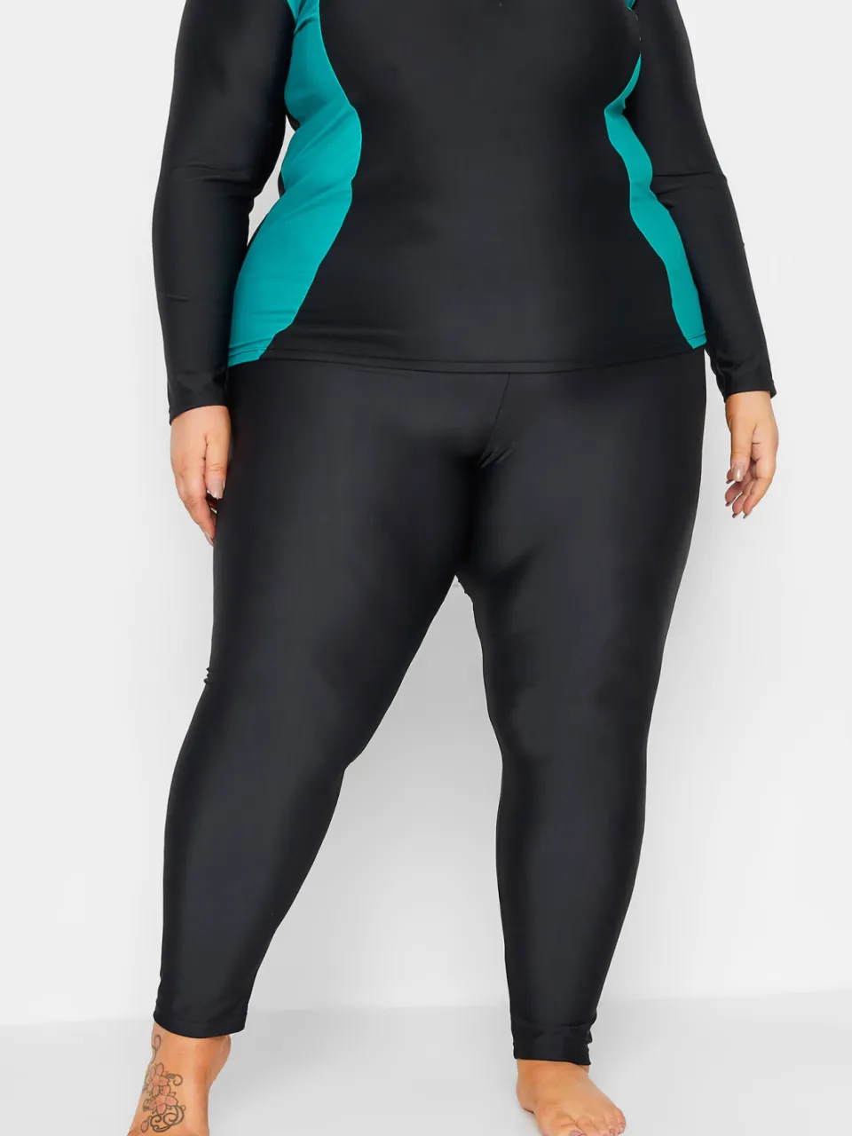 Yours Lange Zwemlegging In Zwartsize 44, foto 5