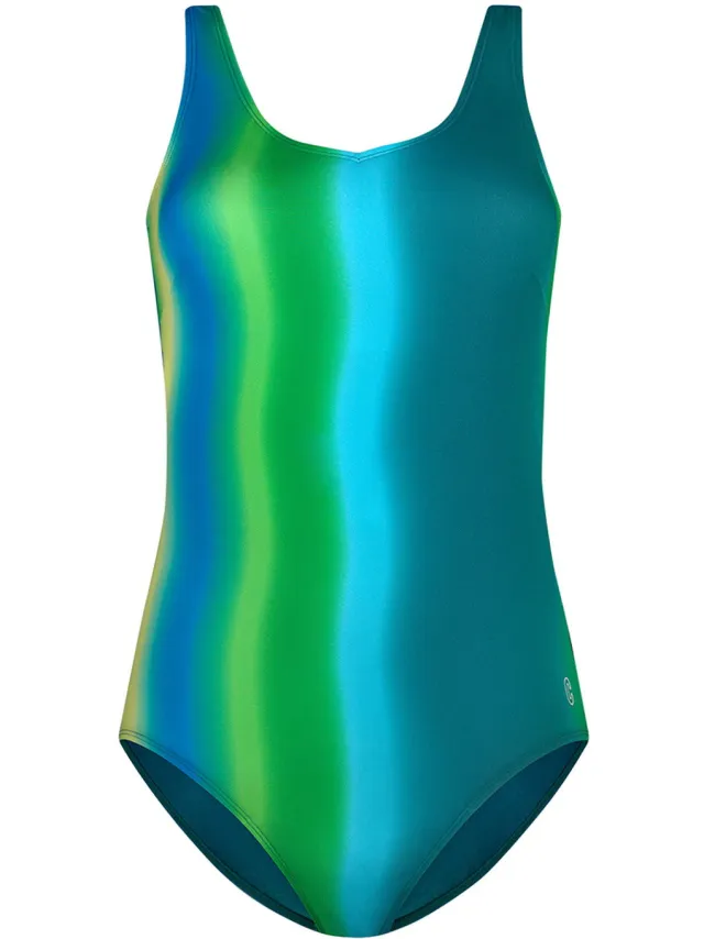 ten Cate Swim Soft Cup V-neck Badpak Groen