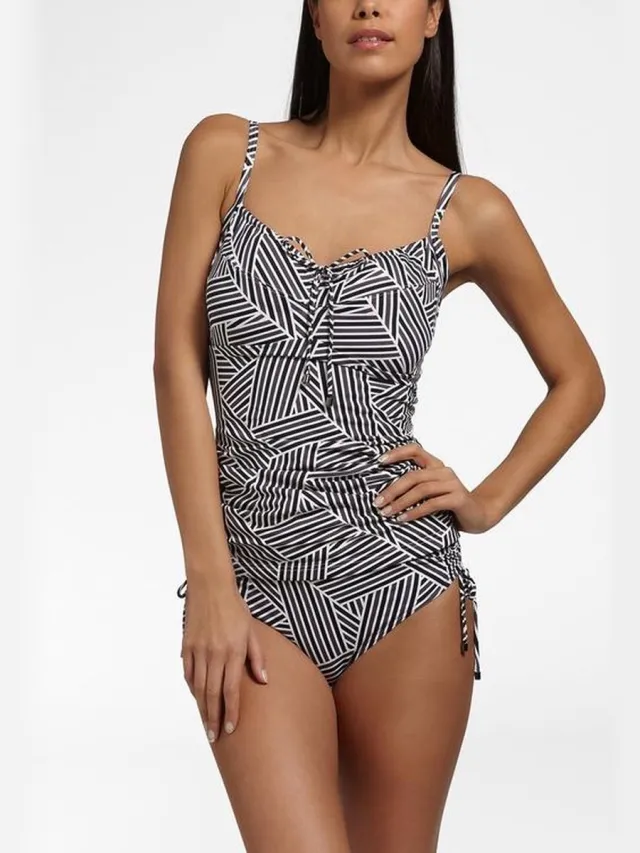 Cyell Tankini - Art Deco Zwart