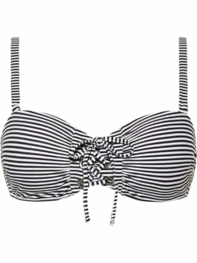 Beachlife Bikinitopje - Honey Bee Zwart