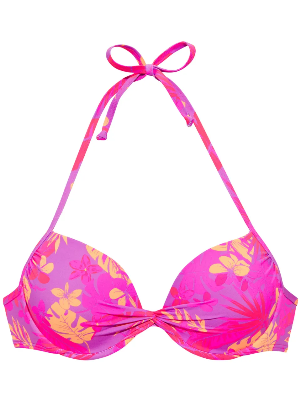 push-up bikinitop roze lila, foto 2
