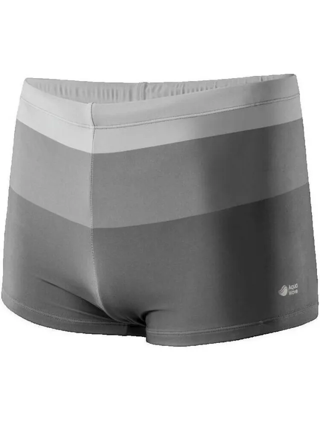 Aquawave Stripe zwembroek grijs