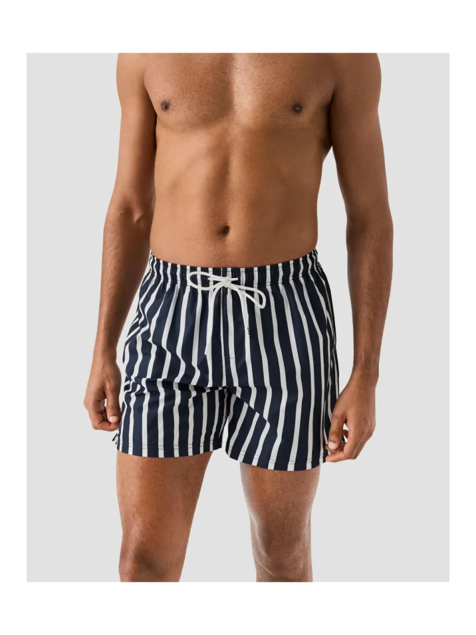 ETON zwembroek donkerblauw gestreept