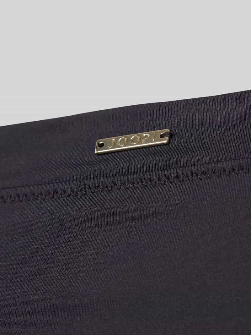 Joop! slim fit bikinibroekje met logo-applicatie model 'Beach' zwart, foto 3