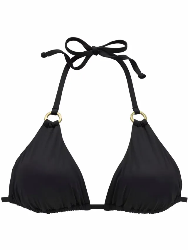 triangelbikinitop zwart, foto 2