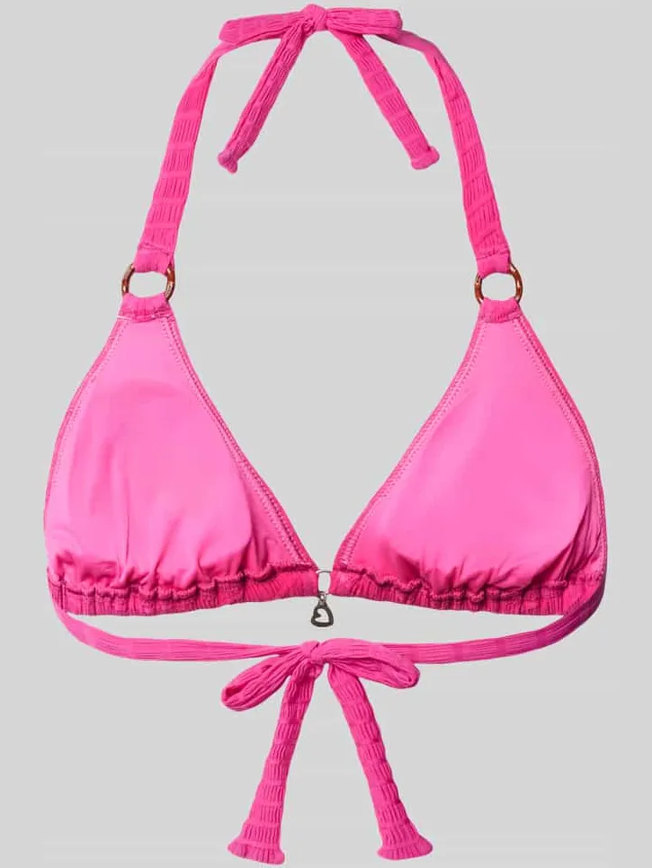 banana moon Bikinitop met vetersluiting model 'GROOVE LIKO' felroze, foto 2