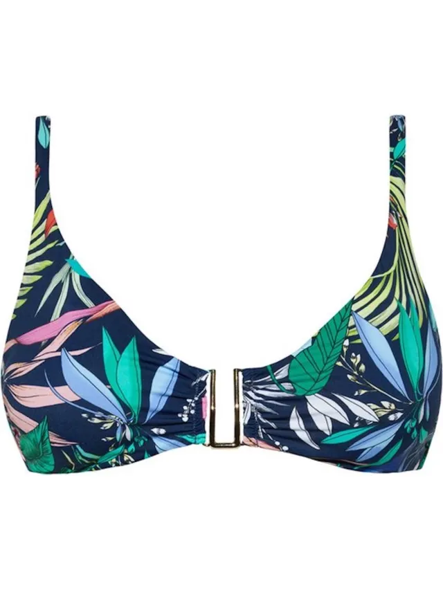 Cyell Bikinitop - Hamptons Blauw