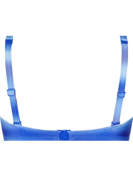 Ten Cate Beach TC WOW voorgevormde bandeau bikinitop blauw, foto 2