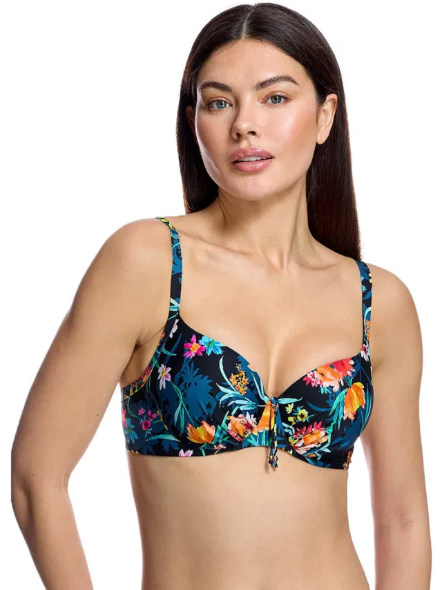 Ory W261325 bikinitop blauw Veelkleurig